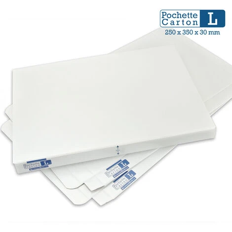 Lot De 5 Boîtes Pochettes Carton M - Hauteur 3cm - Format 215x335 Mm 2 Lot De 5 Boîtes Pochettes Carton M - Hauteur 3cm - Format 215x335 Mm – Image 2