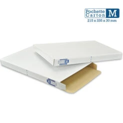 Lot De 5 Boîtes Pochettes Carton S - Hauteur 3cm - Format 175x285 Mm -Mottetch Boutique 8863126 3