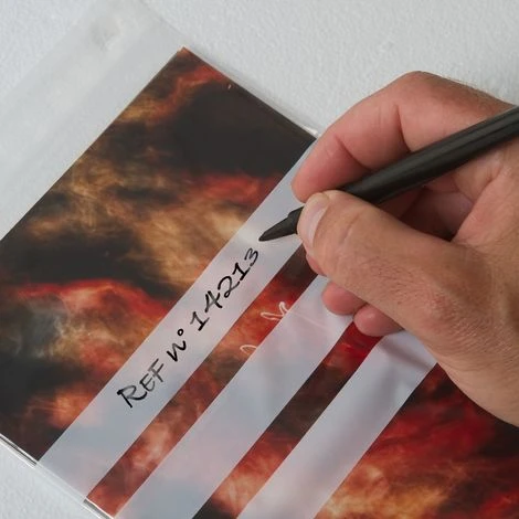 Lot De 100 Sachets Plastiques à Fermeture ZIP 160x220mm + 3 Bandes Blanches 3 Lot De 100 Sachets Plastiques à Fermeture ZIP 160x220mm + 3 Bandes Blanches – Image 3