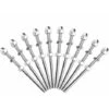 10 Pcs Tendeurs De Câbles Filetés Fendeur Câble Inox Garde Corps Câble Tendu Câble Inox Garde Corps Connecteur De Câble Métallique Avec Écrou Joint Pour Systèmes Gréement Garde-Corps 1/8"，Superma