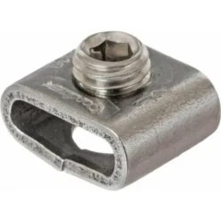 Attache à Visser Boucle à Vis Resserrable Pour Collier De Serrage En Acier Inoxydable A2 19mm Inox Fixation Lien Serrage Desserrage