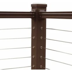 20 Pcs Manchons De Protection En Acier Inoxydable Pour Garde-corps De Câble 1/8 Pouce 5/32 Pouce 3/16 Pouce Poteaux En Bois, Balustrade De Bricolage -Mottetch Boutique 89947935 4