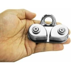 Taquet Coinceur Corde Bateaux Taquets D'Amarrage INOX Accessoires De Bateaux Marine Kayak - Argent -Mottetch Boutique 90750332 3