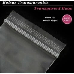 100 Pochon Plastique Transparent Sachet Zip, Petit Sachet Plastique Transparent Refermables Sacs Zipp��s En Plastique, ��paississants Et Durables, Rangement Pour La Cuisine, Emballage De Bijoux 10x15c -Mottetch Boutique 90844149 4