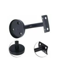 ELLE Support De Main Courante, 4 Pièces Support De Main Courante En Acier Inoxydable Pour Support De Couloir De Main Courante De Mur Intérieur De Grenier Main Courante D'Escalier (60 X 60mm) -Mottetch Boutique 94922552 3