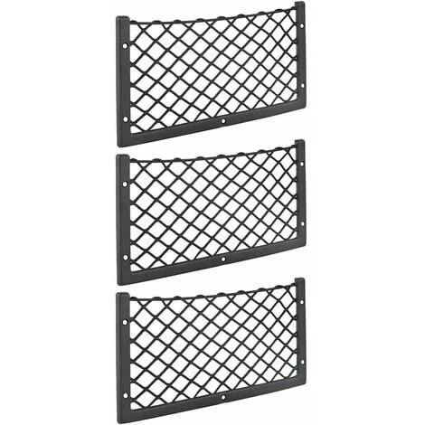 Kartokner - Lot De 3 Filets De Rangement Pour Voiture - 36 X 18 Cm - Haute élasticité, Filet De Rangement Pour Bagages, Magazines - T4 T5 T6 - Pour Van, Caravane, Camping-car, Camion 1 Kartokner - Lot De 3 Filets De Rangement Pour Voiture - 36 X 18 Cm - Haute élasticité, Filet De Rangement Pour Bagages, Magazines - T4 T5 T6 - Pour Van, Caravane, Camping-car, Camion