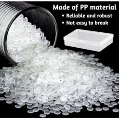 Lot De 6 Mini Boîte De Rangement, Petite Boîte De Rangement Transparent Avec Couvercles En Plastique, Conteneurs De Stockage ,pour Carte, Perle Minuscule, Jewerlry,Accessoires D’Artisanat MODOU -Mottetch Boutique 95442695 3