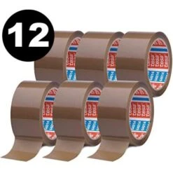 HAVANA RUBAN D'EMBALLAGE 50X66 TESA SILENZIONSO 64014 BASE D'EAU PACK 12 PCS