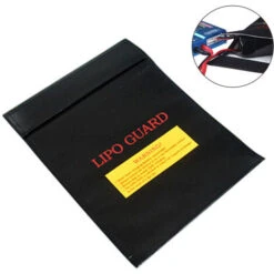 Sac De Documents Ignifuge Batterie Au Lithium Sac De Sécurité Batterie D'Avion Sac Anti-Déflagrant Ignifuge 1823 Cm