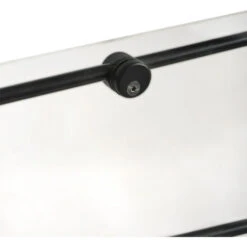 Panneau De Protection De Garde-corps + Supports - Coloris Noir Profond -Mottetch Boutique 98498697 4