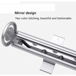 Heavy Duty Porte-vêtements Extractible Porte Pantalon Cintre Coulissant,penderie Telescopique,Rail De Suspension Pour Armoire à Vêtements,T-Audace -Mottetch Boutique 99373993 3